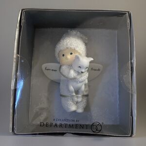 Department 56 Angel Christmas Ornament “Furr-ever Friends” Cat Lover Exclusive